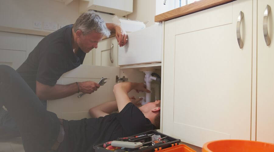 Professional burst pipe repair services in Oregonia, OH
